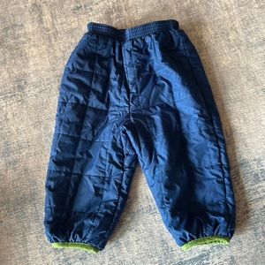 Patagonia reversible snow pants